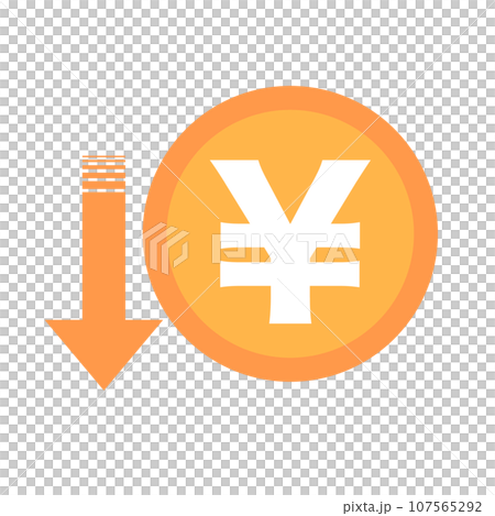 weaker yen. The decline of the Japanese yen. exchange rate. weaker yen. The decline of the Japanese yen. exchange rate. 107565292