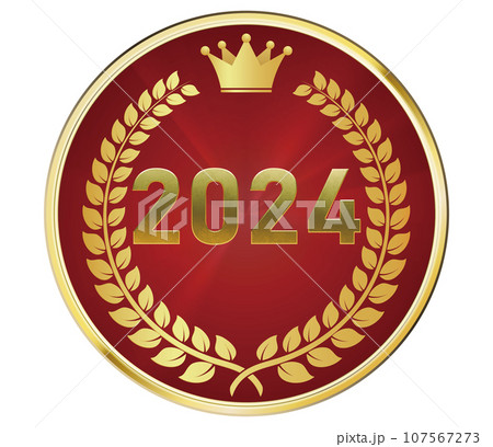 2024年 イラスト素材 2024年 イラスト素材 107567273