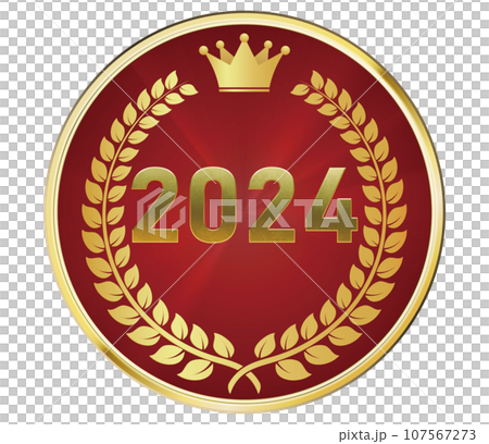 2024年 イラスト素材 2024年 イラスト素材 107567273