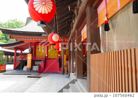 筥崎宮の提灯 107568462