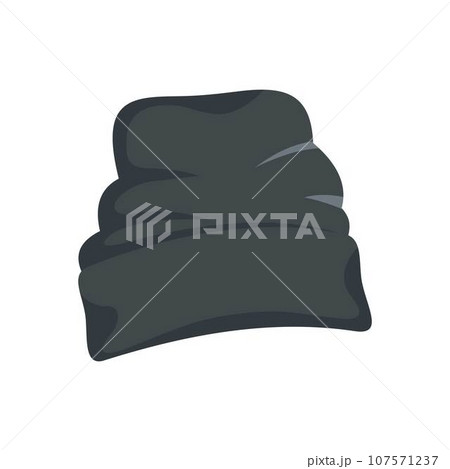 Beanie hat icon. Flat illustration of beanie hat vector icon for web design 107571237
