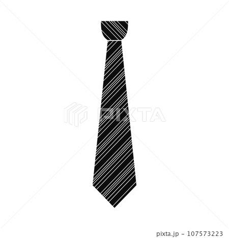 Apparel tie icon. Simple illustration of apparel tie vector icon for web design isolated on white background Apparel tie icon. Simple illustration of apparel tie vector icon for web design isolated on white background 107573223