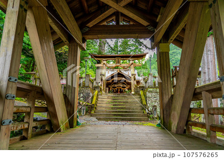 神幸橋、高知県梼原町、三嶋神社 107576265