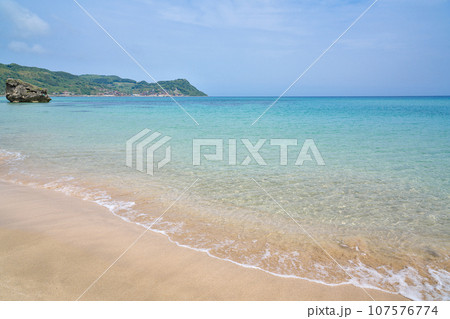 【大浜海水浴場】 山口県長門市油谷向津具上 107576774