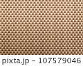 燃えにくい繊維で織られたシートのアップ　防炎　耐熱　耐火 107579046