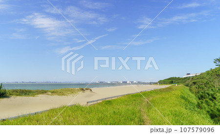 【千葉県】幕張海浜公園｜幕張の浜 107579096