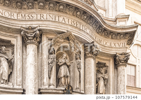 Church of Saint Charles of the Four Fountains, in Rome Church of Saint Charles of the Four Fountains, in Rome 107579144