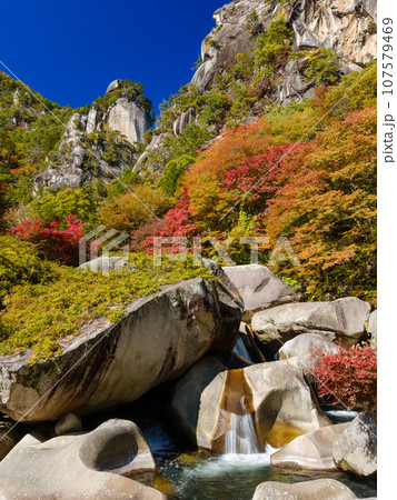 山梨_昇仙峡の紅葉絶景 107579469