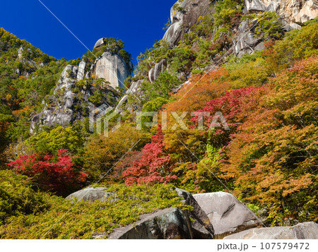 山梨_昇仙峡の紅葉絶景 107579472