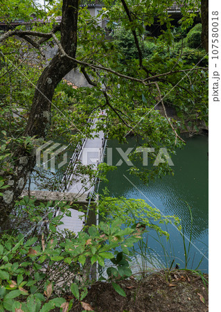 福島県 塔のへつり 藤見橋 福島県 塔のへつり 藤見橋 107580018