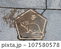 伊香保温泉の階段の干支 107580578