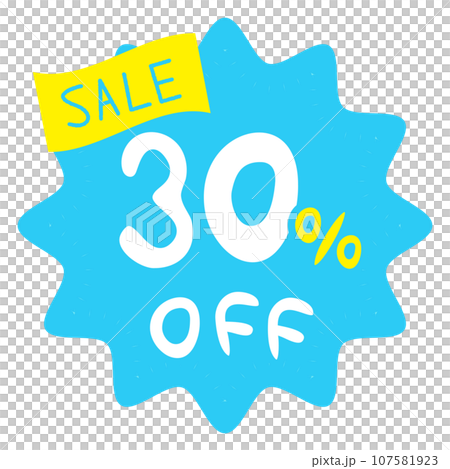 30%OFF セールアイコン 30%OFF セールアイコン 107581923