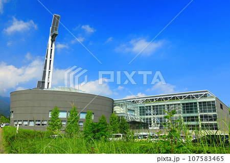 【大分県】快晴の別府グローバルタワー（別府コンベンションセンター） 107583465