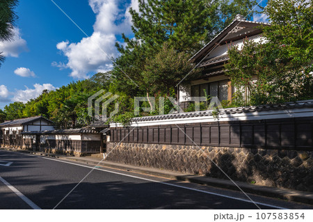 Former Samurai Residence, Bukeyashiki, on Shiomi Nawate Street in Matsue, Japan 107583854