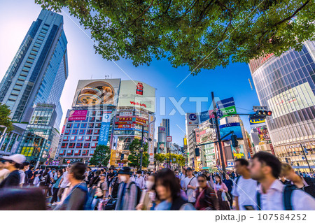 日本の横浜都市景観 10月・全国平均/4週連続減↓…外国人で賑わう渋谷。脱コロナ、希望の時代へ=6日 日本の横浜都市景観 10月・全国平均/4週連続減↓…外国人で賑わう渋谷。脱コロナ、希望の時代へ=6日 107584252