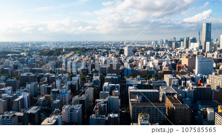 The beautiful view in Yokohama 107585565