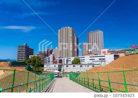 建設工事が進むリニア中央新幹線 神奈川県駅 神奈川県相模原市  建設工事が進むリニア中央新幹線 神奈川県駅 神奈川県相模原市  107585925