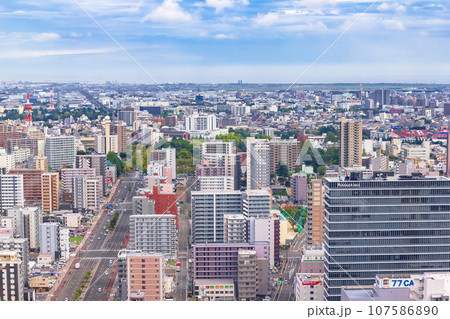 【仙台市】AER 展望テラスから東側の風景 【仙台市】AER 展望テラスから東側の風景 107586890