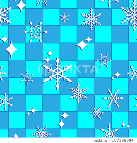 snowflake pattern 01 107586994