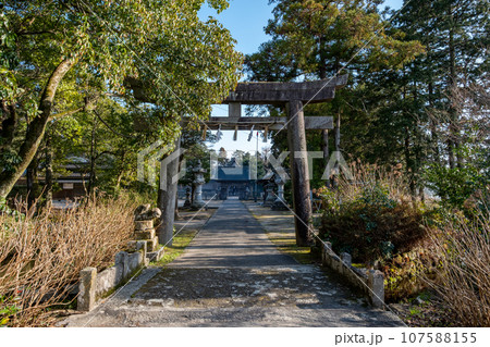 大神山神社（本社）鳥居　鳥取県米子市尾高 107588155
