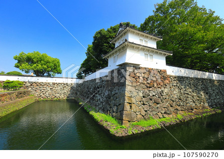 【大分県】快晴の府内城 着到櫓（大分城址公園） 107590270