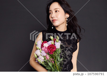 秋服ファッションポートレート 秋服ファッションポートレート 107590791