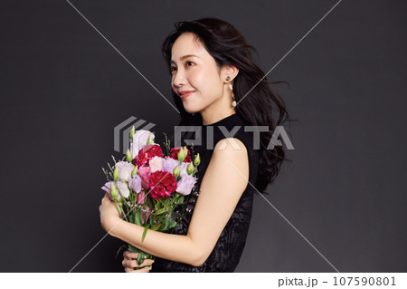 秋服ファッションポートレート 秋服ファッションポートレート 107590801