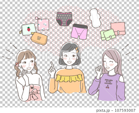 女生了解月經的圖解 女生了解月經的圖解 107593007