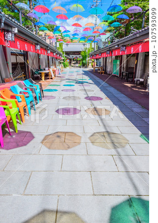 ぴんころアンブレラスカイ【佐久成田山薬師寺参道】 107593099