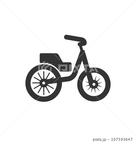 Tricycle icon 107593647