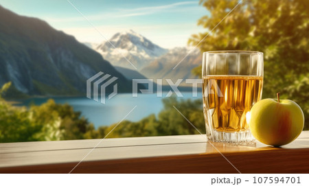 Apple Perfection in a Glass Apple Perfection in a Glass 107594701