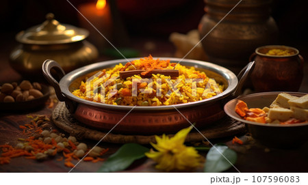 close-up Indian tradition food 107596083