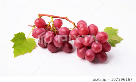 grape on the white isolated background 107596167