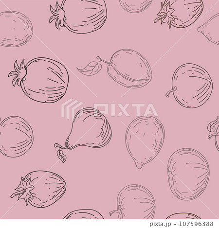 Hand Drawing Summer Fruits For Creative Logo Design Royalty Free SVG,  Cliparts, Vectors, and Stock Illustration. Image 64237315.