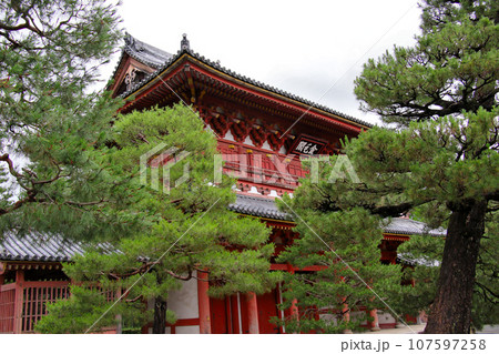 大本山大徳寺山内山門　金毛閣 107597258