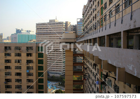 17 Jan 2015 public house at Kwai Shing district hong kong 107597573