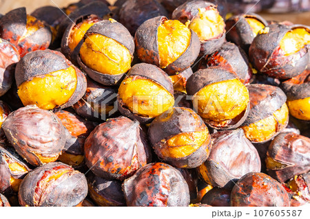 丹波栗の焼き栗 107605587