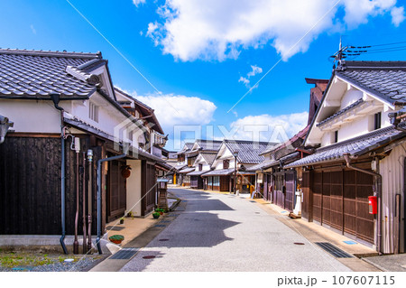 丹波篠山 河原町妻入商家群 107607115