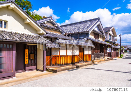 丹波篠山 河原町妻入商家群 107607118