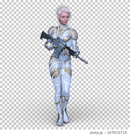  Cyberwoman 107610719