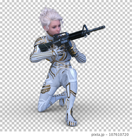  Cyberwoman 107610720
