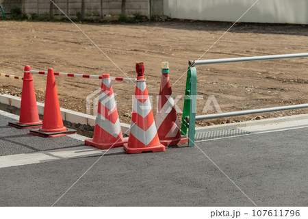 解体工事で更地になった土地 解体工事で更地になった土地 107611796