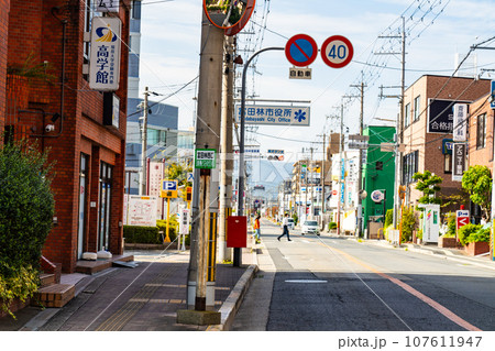 金剛バス富田林西口滝谷不動前方面行きバス停　大阪府富田林市 107611947