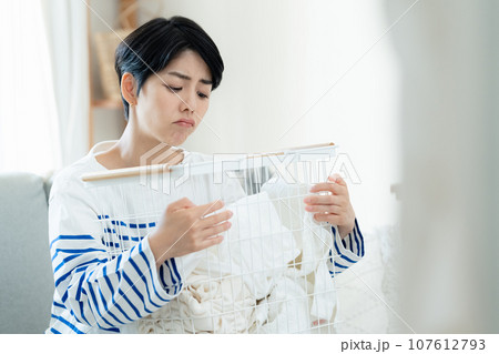 家事が嫌いな女性 家事が嫌いな女性 107612793