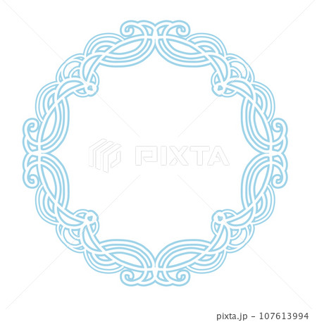 アンティークレースのイラスト素材 107613994