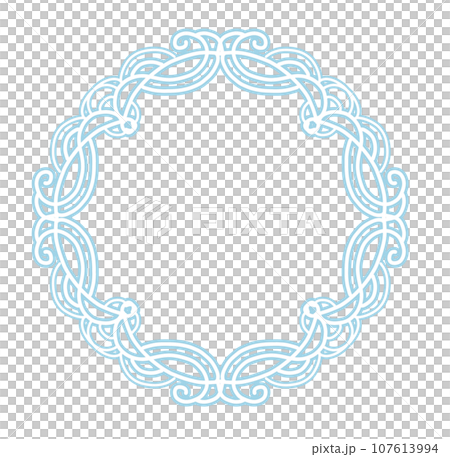 Antique lace illustration material 107613994