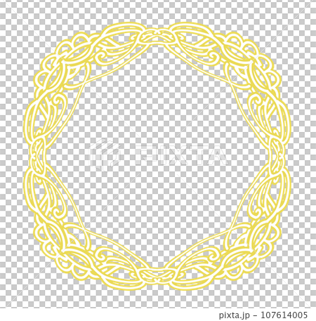 アンティークレースのイラスト素材 アンティークレースのイラスト素材 107614005