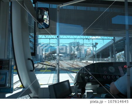 広島電鉄　宮島口　8月 107614645