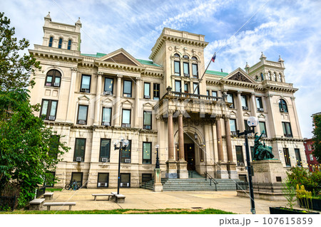 City Hall of Jersey City in New Jersey, United States City Hall of Jersey City in New Jersey, United States 107615859