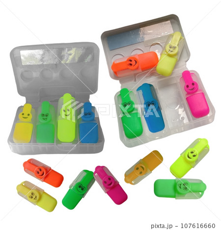 Stationery, pencils, pens, paints, equipment, education, learning, teaching, teachers, students, lines, drawings, painting learn school, university, grade 107616660